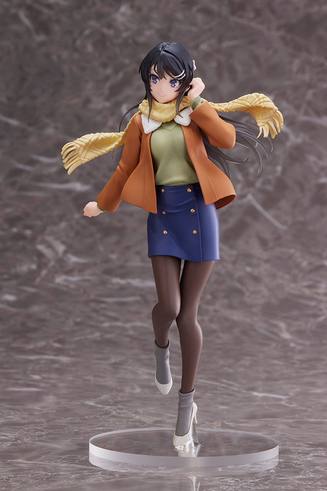 [PREORDER] Rascal Does Not Dream of a Dreaming Girl Coreful Figure - Mai Sakurajima (Winter Wear Ver.) Prize Figure - Glacier Hobbies - Taito