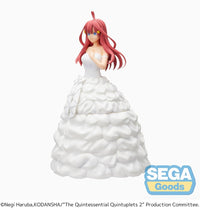 The Quintessential Quintuplets 2 SPM Figure "Itsuki Nakano" Bride Ver. Prize Figure - Glacier Hobbies - SEGA