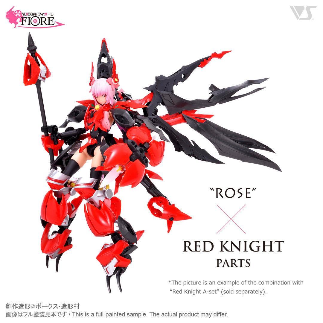 VLOCKER's D.K No. 013 Starter Pack Red Knight A Set - Glacier Hobbies - VOLKS