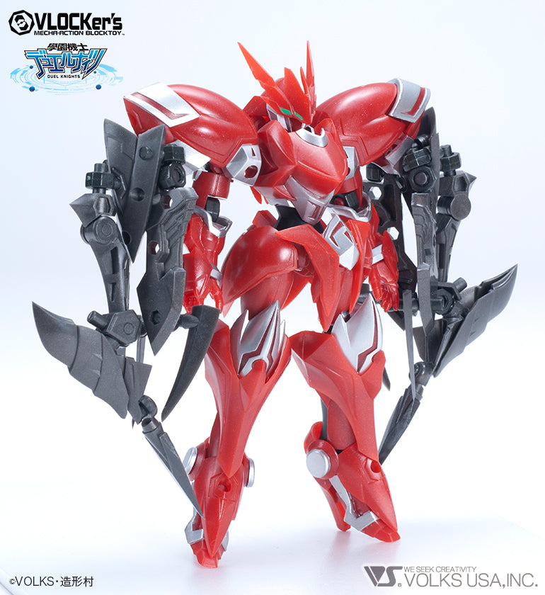 VLOCKER's D.K No. 014 Starter Pack Red Knight B Set - Glacier Hobbies - VOLKS