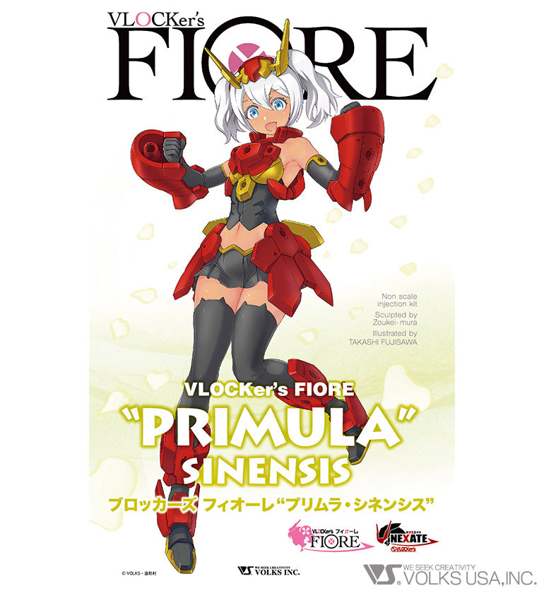 VLOCKER's FIORE Primula Sinensis - Glacier Hobbies - VOLKS