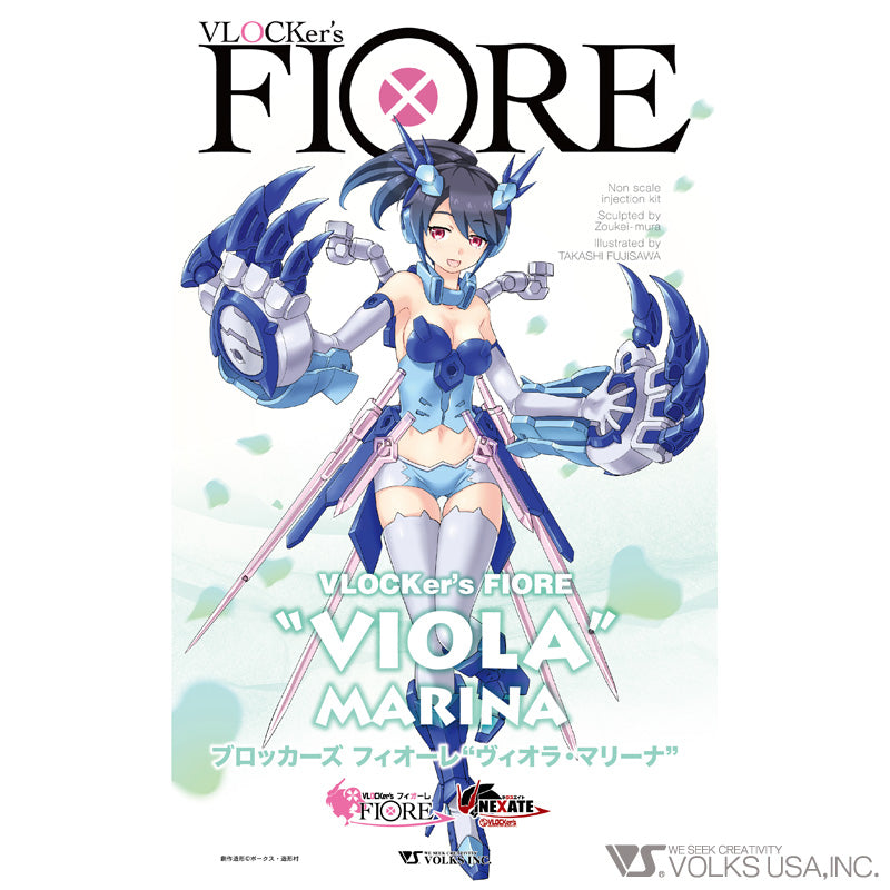 VLOCKER's FIORE Viola Marina - Glacier Hobbies - VOLKS