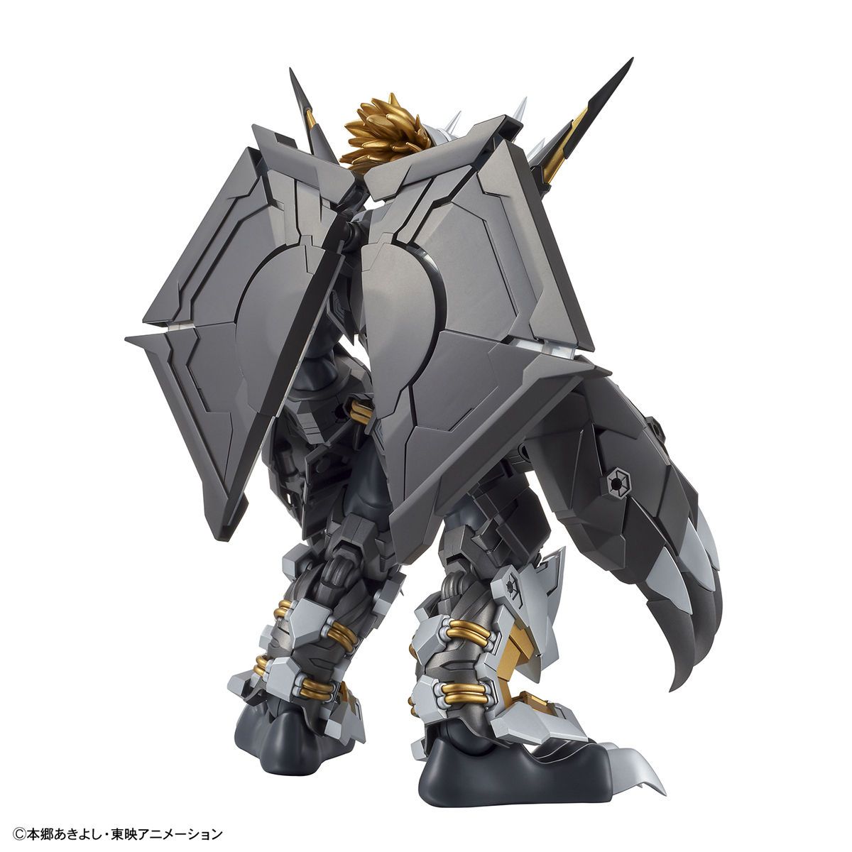 Black WarGreymon (Amplified) Figure-rise Standard - Glacier Hobbies - Bandai