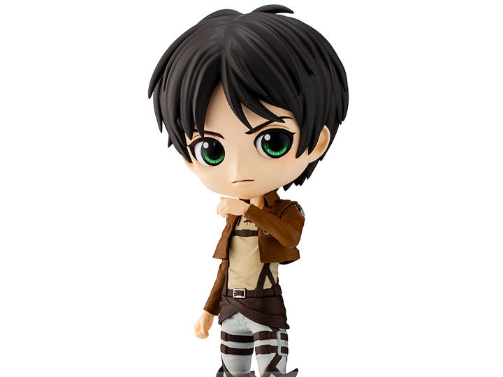 ATTACK ON TITAN Q posket-EREN YEAGER-(ver.A) - Glacier Hobbies - Banpresto