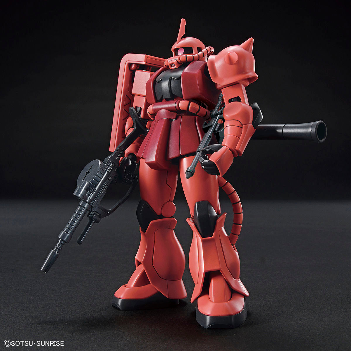 HGUC 1/144 MS-06S Zaku II Char Aznable Custom (Revive Ver.) - Glacier Hobbies - Bandai