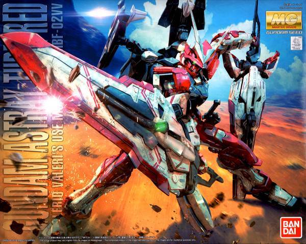 MG 1/100 Astray Turn Red - Glacier Hobbies - Bandai