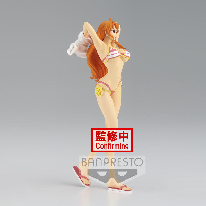 ONE PIECE GRANDLINE GIRLS ON VACATION-NAMI-(ver.B) - Prize Figure - Glacier Hobbies - Banpresto