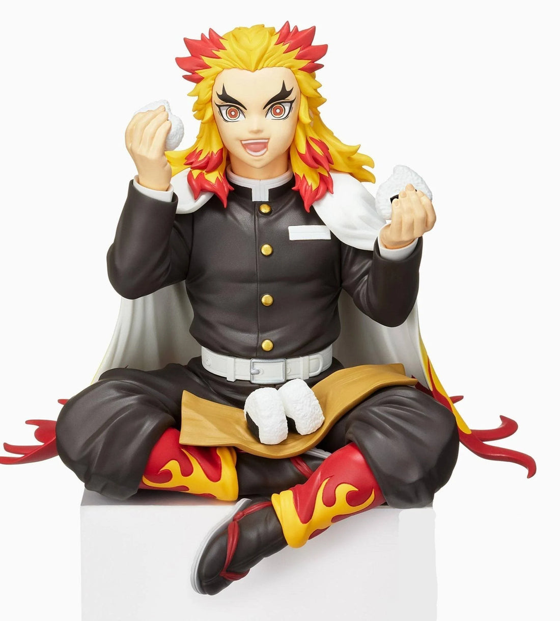 Demon Slayer: Kimetsu no Yaiba PM Perching Figure "Kyojuro Rengoku" - Glacier Hobbies - SEGA