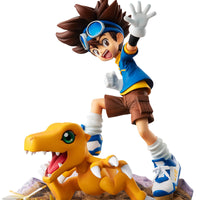 Taichi Yagami & Agumon 20th Anniversary GEM Figure - Digimon Adventure - Glacier Hobbies - Megahouse