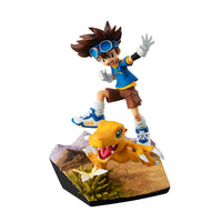 Taichi Yagami & Agumon 20th Anniversary GEM Figure - Digimon Adventure - Glacier Hobbies - Megahouse