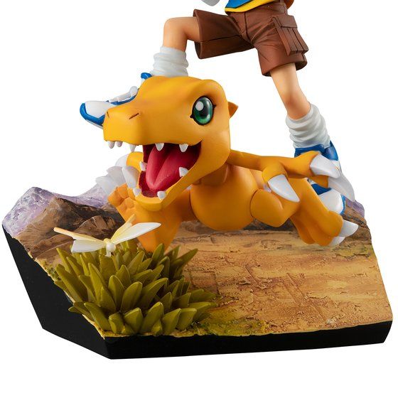 Taichi Yagami & Agumon 20th Anniversary GEM Figure - Digimon Adventure - Glacier Hobbies - Megahouse